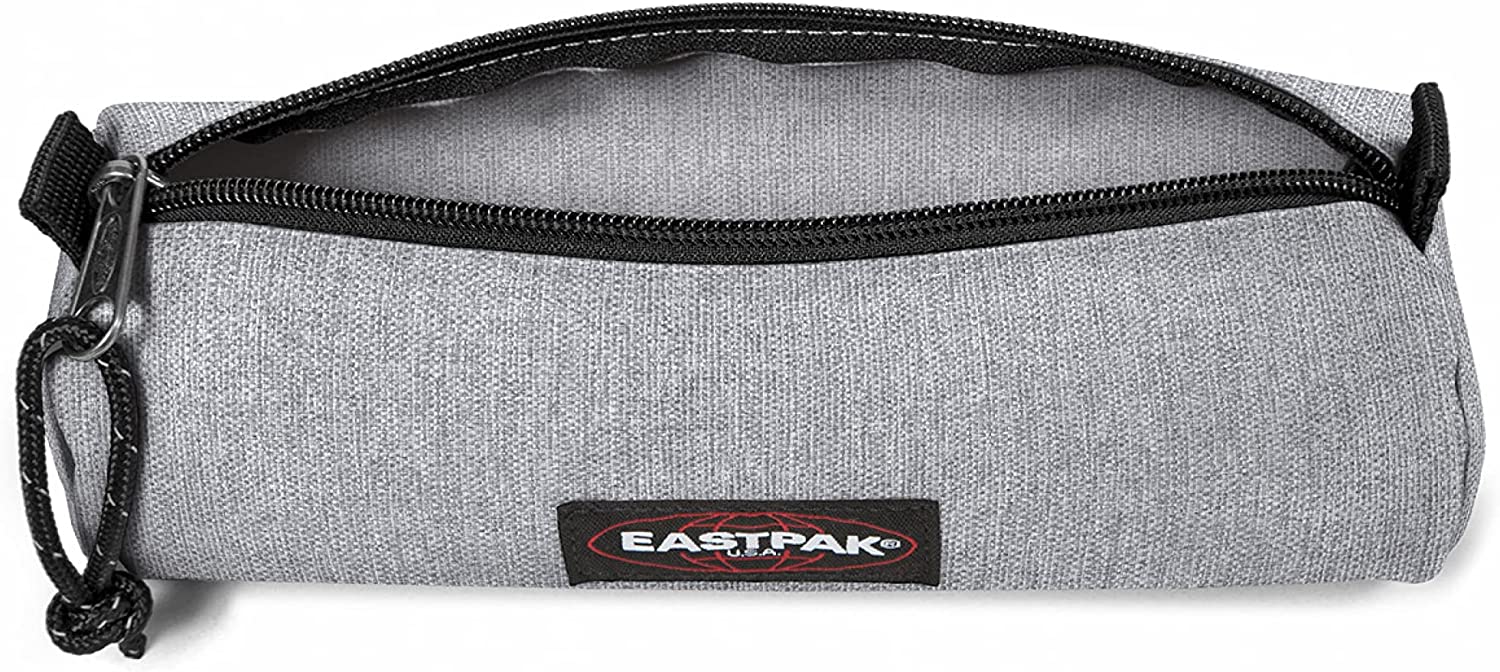 Eastpak Benchmark Single Pencil Case, 21 cm, Black (Black), Army Olive,  Benchmark Single