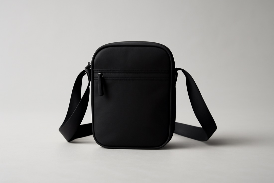 Petite sacoche bandoulière noire Eastpak The One