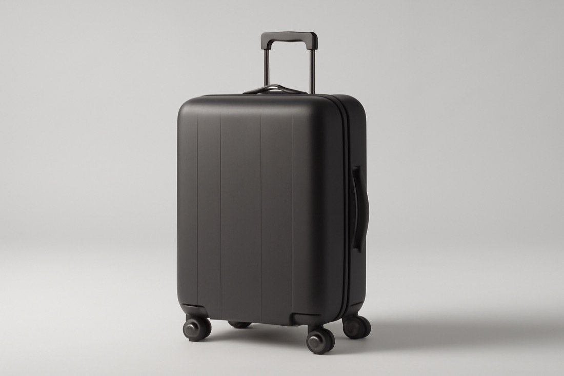 Grande valise rigide Samsonite à quatre roues